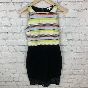 Anthropologie Weston Aztec Print Sheath Dress Sm